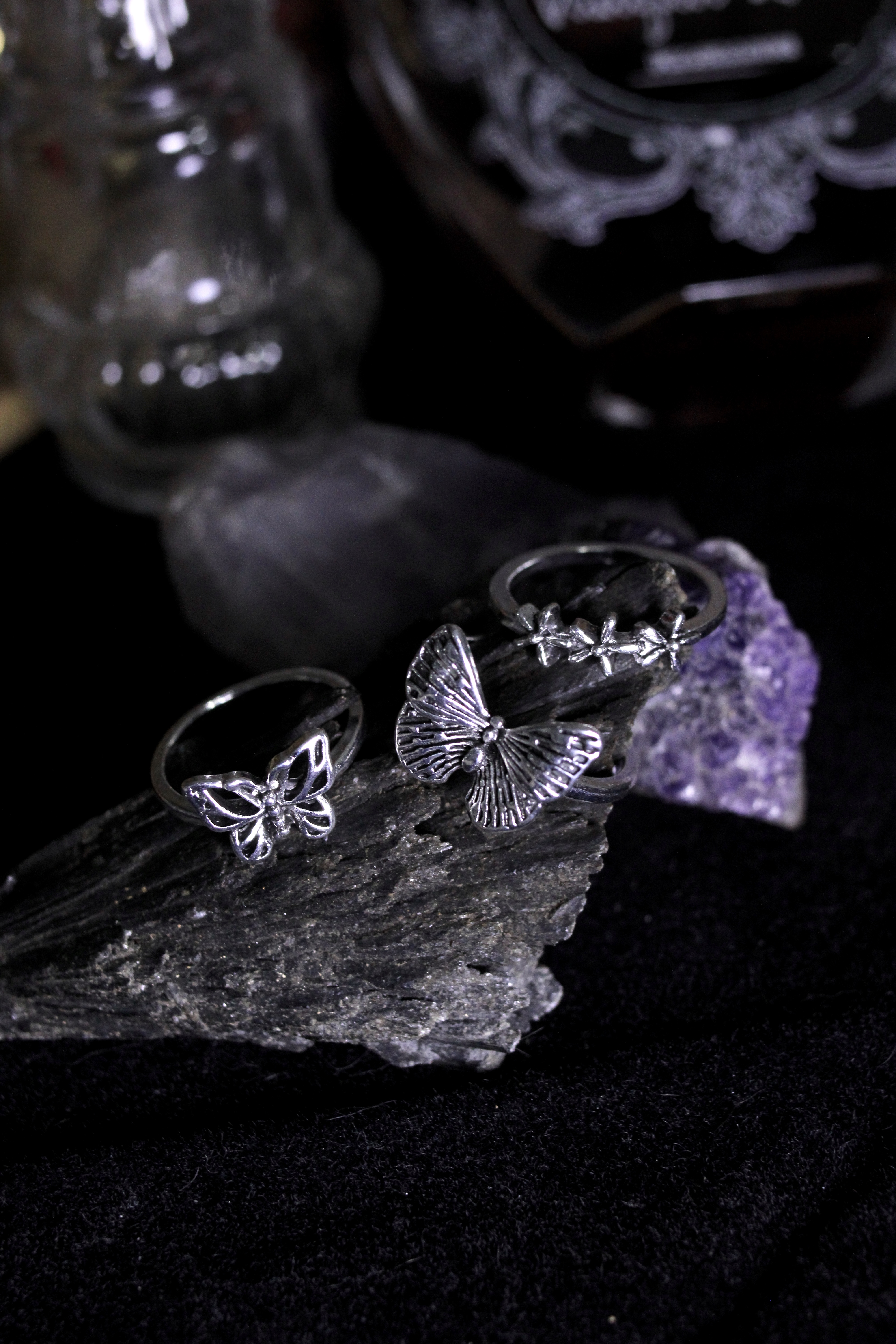 Butterfly wing rings